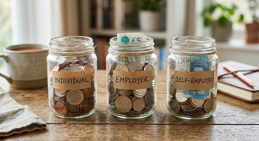 Tres formas distintas de ahorrar para la jubilación: plan individual, de empresa y para autónomos
